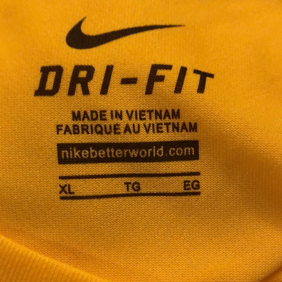 Nike officially Licensed Collegiate LSU Dri-Fit Shirt - Picture 5 of 12